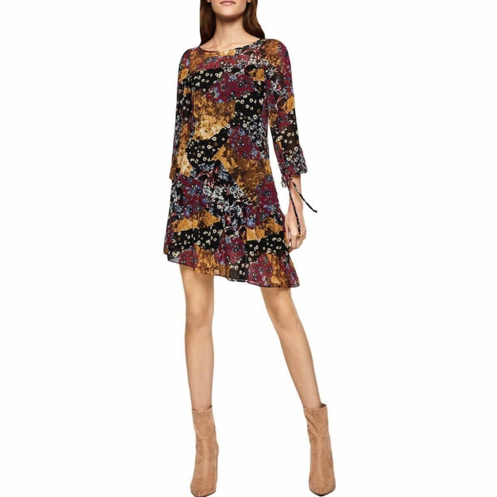 BCBGeneration Reversible Floral Dress